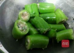 青椒肉末卷的做法图解4