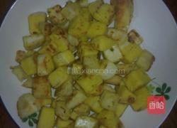 青椒炒馒头的做法图解3