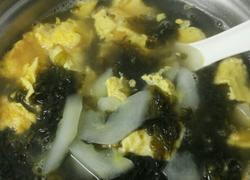 黄瓜鸡蛋紫菜汤