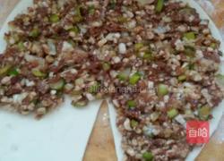 老北京千层牛肉饼。的做法图解4