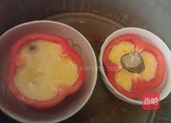 甜椒蒸蛋的做法图解3