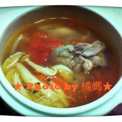 元气番茄菇菇鸡汤的做法[图]