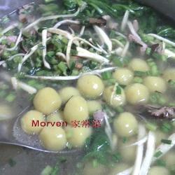 蔬菜地瓜汤圆的做法[图]
