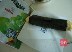 海苔芦笋虾蛋卷的做法图解7