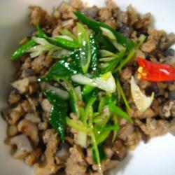 香菇莲藕肉臊饭的做法[图]