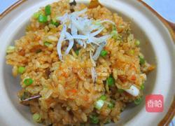 南瓜魩仔鱼饭的做法图解6