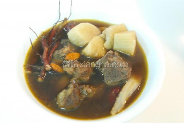 丹参山药排骨汤