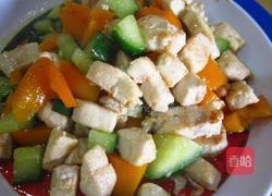 三色鸡丁的做法图解5