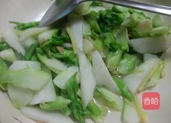 清炒娃娃菜的做法图解3