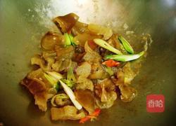 快炒鱼皮的做法图解4