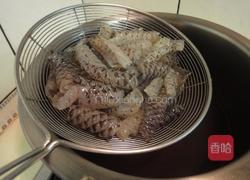 凉拌鲑鱼皮的做法图解2