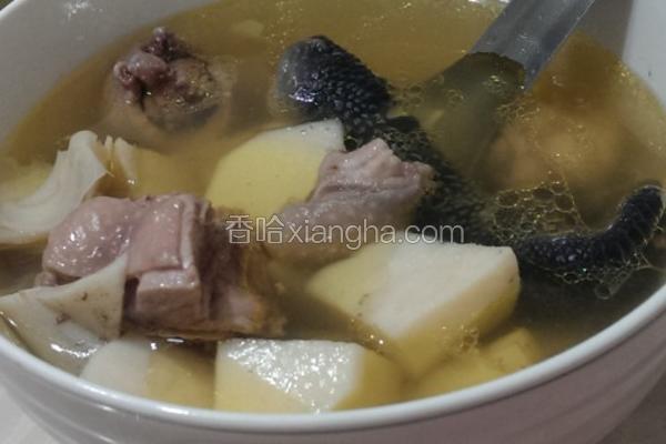 鲜笋鸡汤