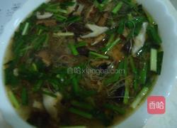 韭菜香菇米粉汤的做法图解8