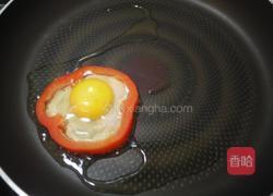 甜椒荷包蛋的做法图解2