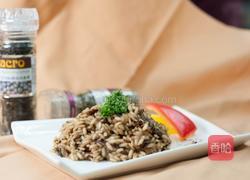 速成牛肝菌菇炖饭的做法图解5