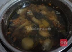 食谱牛蒡参炖鸡汤的做法图解6