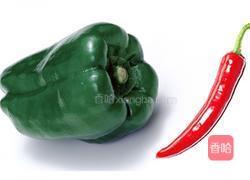 青椒炒虾仁的做法图解1