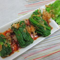 柴鱼风味凉拌油菜的做法[图]