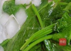 芝麻酱波菜的做法图解2