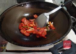 番茄炒墨鱼的做法图解3