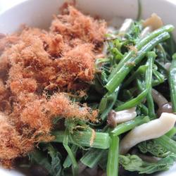 菇菇肉松盖饭的做法[图]