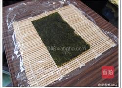 海苔紫米饭团的做法图解3