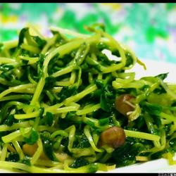 蒜香豌豆苗的做法[图]