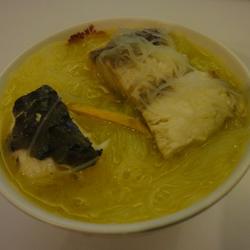乌鱼米粉汤的做法[图]