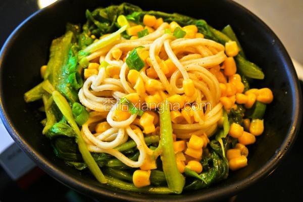 麻酱莴苣蔬菜面