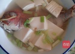 赤鯮鲜鱼豆腐汤的做法图解5