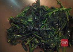 炒橄榄菜的做法图解3