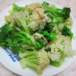 虾皮炒花菜的做法[图]