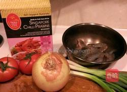新加坡辣椒虾的做法图解1