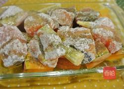 鲑鱼南瓜烤盘料理的做法图解3
