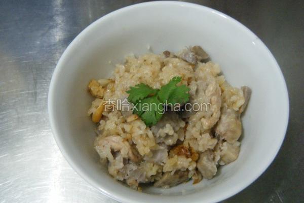 芋头鹅油葱饭