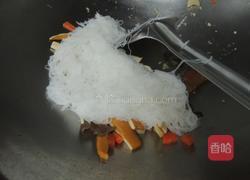 什锦炒米粉的做法图解4