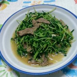 快炒豌豆苗的做法[图]