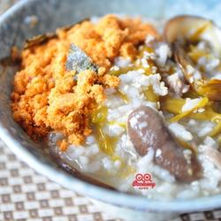 金针香菇肉末粥的做法[图]