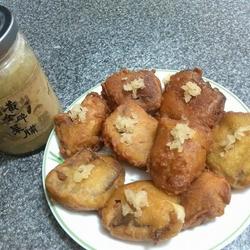 黄金碎菜脯炸年糕的做法[图]