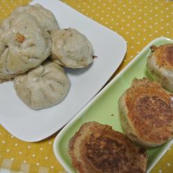 全麦泡菜煎包的做法[图]