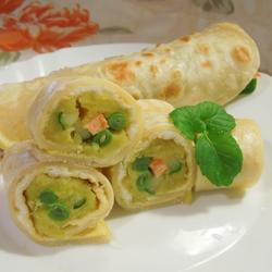 地瓜蔬菜蛋卷的做法[图]