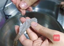 橄榄油蒜虾仁的做法图解4