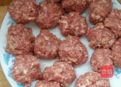 羊肉丸子氽冬瓜。的做法图解5