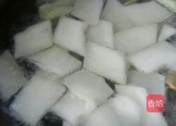 羊肉丸子氽冬瓜。的做法图解9