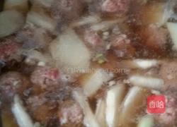 羊肉丸子氽冬瓜。的做法图解12