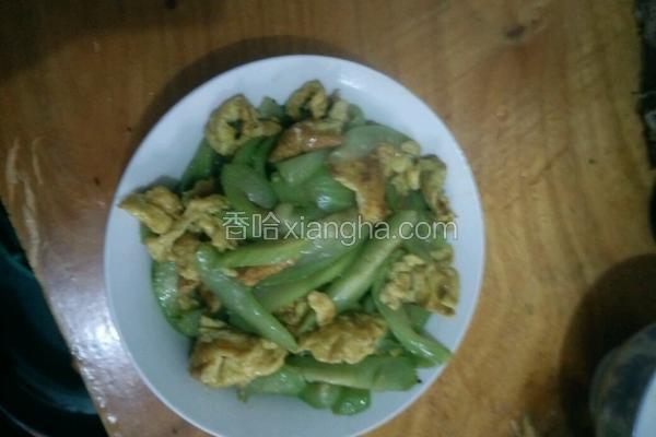 丝瓜炒鸡蛋