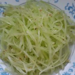 芝麻笋丝。的做法[图]