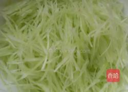 芝麻笋丝。的做法图解6