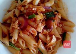 茄汁空心粉的做法图解4