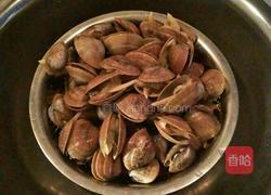 辣炒黄蚬的做法图解3